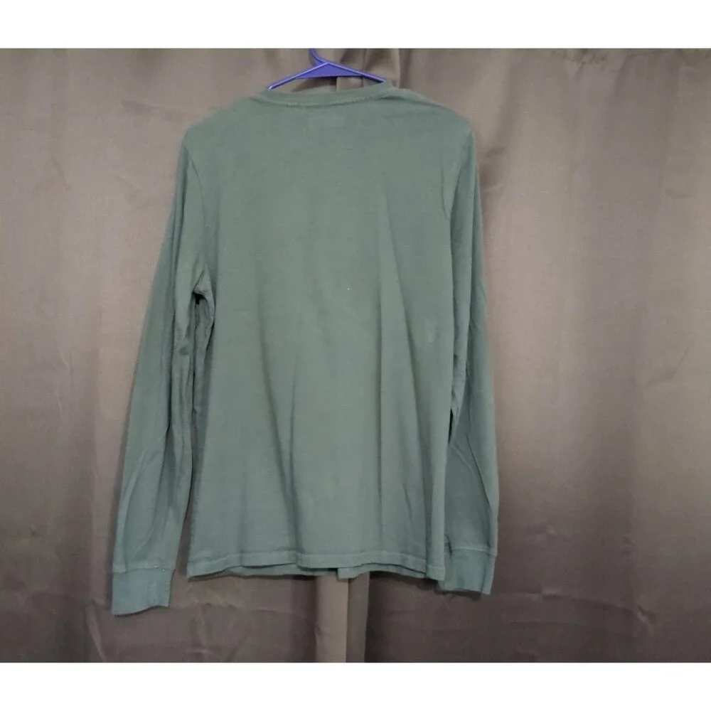 Levi’s Men’s Long Sleeve T-shirt Olive Green Size M